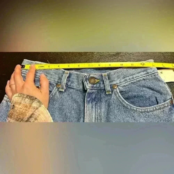 NWT Y2K Lee Relaxed Fit Tapered Mom Jeans 9med MediumWash Denim Vintage - Picture 5 of 11